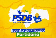 PSDB-PB Realiza evento para filiação de novas lideranças políticas