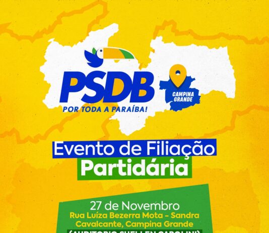 PSDB-PB Realiza evento para filiação de novas lideranças políticas