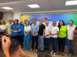 PSD homologa chapa para deputado federal e confirma Diogo Cunha Lima como vice de Cícero em convenção na Paraíba
