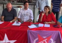 PT da Paraíba marca convenção para 30 de julho
