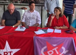 PT da Paraíba marca convenção para 30 de julho