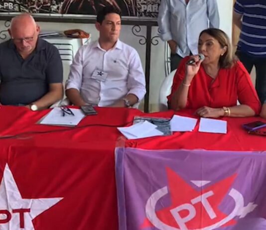 PT da Paraíba marca convenção para 30 de julho