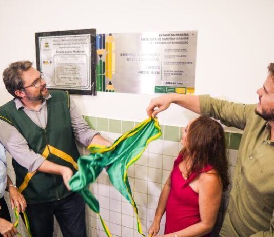 Prefeitura de Campina Grande inaugura reforma e ampliação da Creche Lenise Medeiros, nas Malvinas