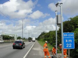 DNIT prevê instalação de 11 novos radares em rodovias federais na Paraíba