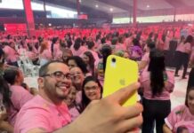 Rafafá participa de festa em homenagem ao Dia das Mães, promovida pela Prefeitura de Campina Grande e recebe carinho do povo