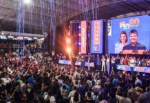 Ruy Carneiro e Amanda CSI oficializam candidatura a prefeito e vice de João Pessoa