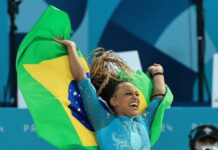 Maior atleta olímpica da história do Brasil, Rebeca Andrade se define: grandona