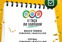 Inscrições para a II Taça do Servidor se encerram na próxima sexta, 26