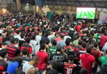 Final da Copa Conmebol Libertadores reúne multidão no Parque do Povo, em Campina Grande