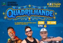 Quadrilhande 2026 ocorre neste sábado 27 de Junho em Monte Castelo, Campina Grande