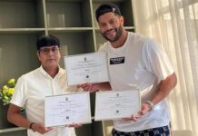 Vereador Rostand Paraíba parabeniza jogador Hulk após atingir 500 gols na carreira