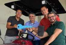 Deputado Romero Rodrigues entrega trator à cidade de Areial para fortalecer a agricultura local