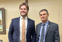 DESTINAÇÃO DE EMENDAS: Bruno é recebido por Romero e Efraim em Brasília