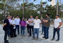 Natal Iluminado 2023: Secretários realizam visita técnica no entorno do Açude Velho e Parque da Criança