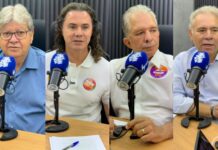 Pesquisa Data Ranking/Fonte83: João lidera com 58,1%, Veneziano tem 40,1%, Nabor 20,8% e Queiroga 11,5%