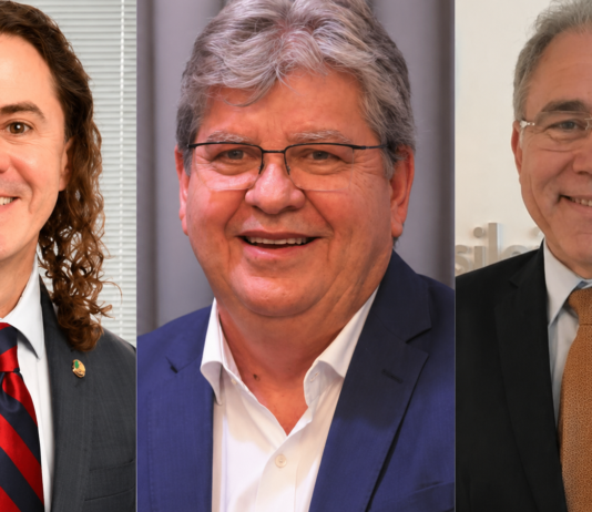 Pesquisa Data Ranking/Fonte83 aponta Veneziano soma 60,2%, João Azevedo tem 40,3% e Queiroga registra 5,9% na soma dos votos ao Senado em Campina Grande
