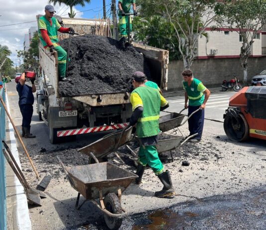 Prefeitura de Campina Grande intensifica operação tapa-buraco e acelera recuperação da malha viária