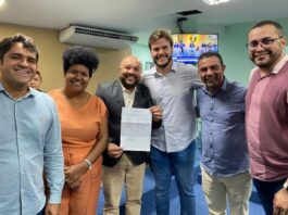 Ao lado de Bruno, Saulo Germano registra chapa na CMCG