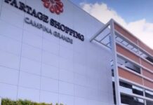 Estrutura de vidro de shopping cai e mata mulher em Campina Grande