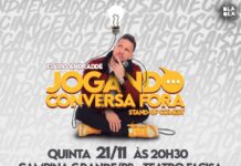 Flavio Andradde volta a Campina Grande com o stand up: Jogando Conversa Fora