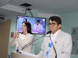 Vereador Saulo Noronha defendeu inclusão e valorização da comunidade surda em sessão especial sobre Libras