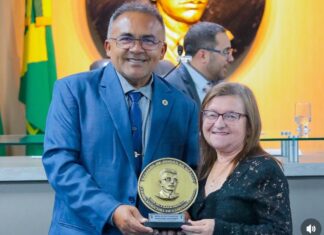 CMCG concede Medalha de Honra ao Mérito Municipal a Marlene Oliveira