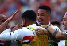 São Paulo vence Flamengo na partida de ida da final da Copa do Brasil