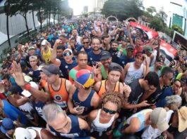 Com disposição e alegria, corredores anônimos agitam a São Silvestre