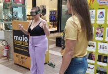 Maio Amarelo 2024: STTP realiza ações educativas no Partage Campina Grande