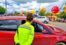 Distrito de Galante recebe reforço de sinalização para melhor mobilidade durante os festejos d’O Maior São João do Mundo