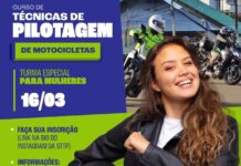 Mês da Mulher: STTP abre turma, exclusiva para pilotas, no Curso de Técnicas de Pilotagem de Motocicletas