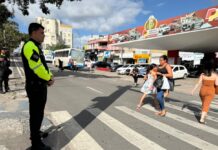 STTP realiza Dia D de conscientização sobre o respeito à faixa de pedestre