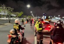 Equipe da STTP integra mais uma operação Lei Seca em Campina Grande