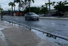 STTP alerta condutores para cuidados ao dirigir na chuva