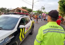 STTP vai garantir segurança viária no Campina Folia 2026