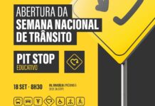 STTP realiza abertura da “Semana Nacional de Trânsito” com pit stop educativo; Várias ações serão realizadas durante o período