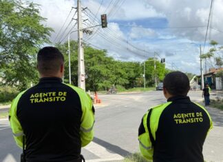STTP inicia operação do conjunto semafórico da Avenida Plínio Lemos