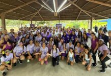 PMCG e Comunidade Viver Mulher promovem ‘Trote Agosto Lilás’ no Parque da Criança