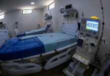 Secretaria de Saúde realiza substituição de aparelhos de ar-condicionado na UTI do Hospital Dr. Edgley