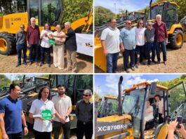 Veneziano inicia o mês de dezembro entregando máquinas agrícolas para mais três municípios paraibanos