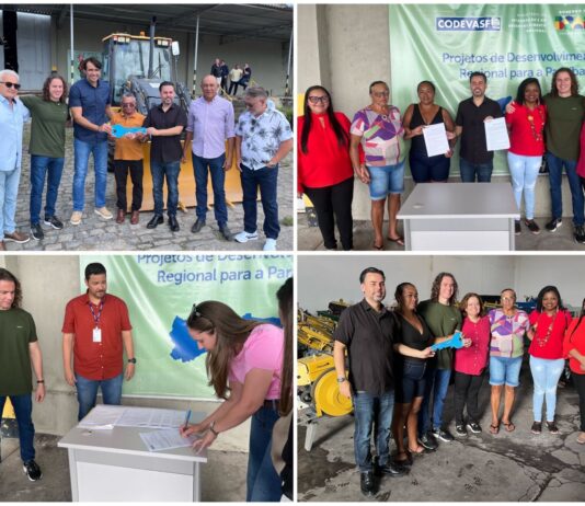 Veneziano entrega máquinas agrícolas para três associações em São Gonçalo e Alagoa Grande, em parceria com a Codevasf