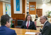 Veneziano se reúne com Geraldo Alckmin para tratar dos efeitos do tarifaço para o setor sucroalcooleiro da Paraíba