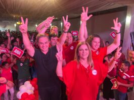 Veneziano celebra chapa Ana Virgínia e Marta Ramalho em convenção do MDB e União em Bananeiras