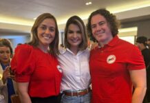 Com presença de Veneziano e Ana Claudia, MDB indica Amanda CSI para vice de Ruy em João Pessoa