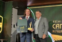 Veneziano recebe homenagem do setor sucroalcoleiro da Paraíba pelo “trabalho firme em defesa dos municípios”