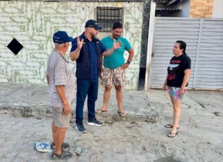 Vereador Sargento Wellington Cobra intensifica agenda de visitas e fiscalização em bairros de Campina Grande durante a semana
