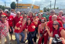 Veneziano participa da convenção que oficializou chapa André e Camila em Cabedelo: “vocês terão um senador aliado em Brasília”