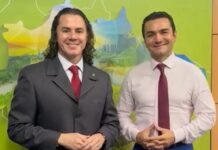 Veneziano agradece ao Ministro do Turismo R$ 1 milhão para o Maior São João do Mundo, R$ 600 mil para o Folia de Rua e outros pleitos atendidos