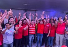 Veneziano participa do lançamento das pré-candidaturas a prefeito e vice de Santa Luzia na parceria MDB-Uniao Brasil: “mudar e desenvolver a cidade”