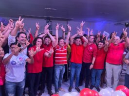 Veneziano participa do lançamento das pré-candidaturas a prefeito e vice de Santa Luzia na parceria MDB-Uniao Brasil: “mudar e desenvolver a cidade”